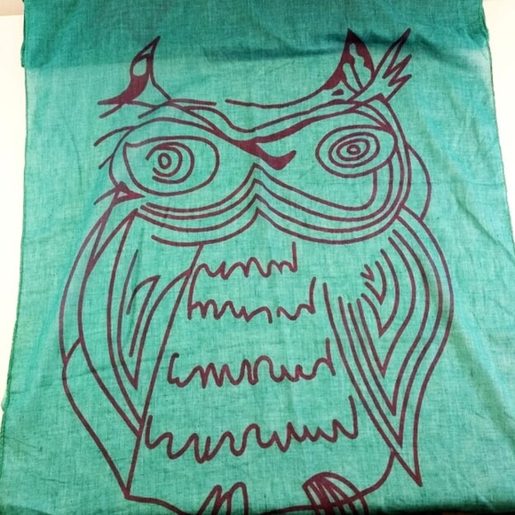 LOF Accessories - New LOF Love of Fashion Scarf Shawl Wrap Aqua Grn